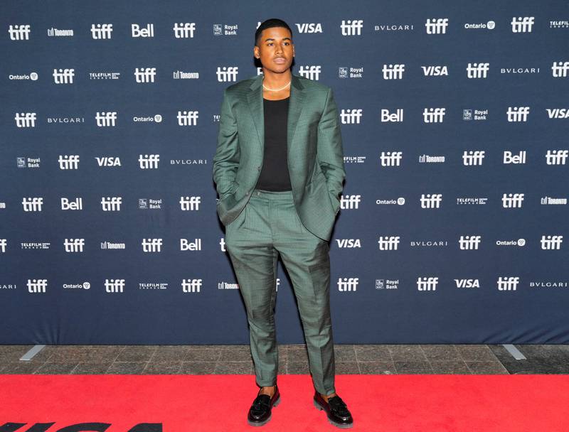 Michael Cooper Jr attends the world premiere of 'On the Come Up'. Reuters