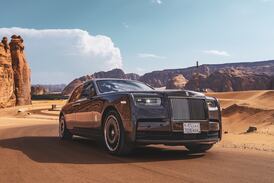 Famed Rolls-Royce skims round AlUla