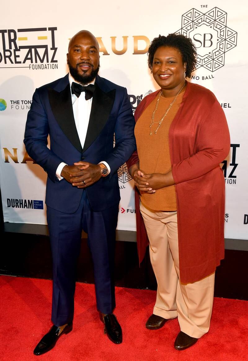 Ms Abrams attends Jay "Jeezy" Jenkins's 2nd Annual Sno Ball Gala at Flourish Atlanta this year. FilmMagic
