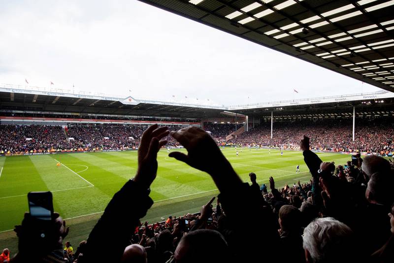 Bramall Lane will host Premier League football for the first time since 2007 in August. Getty