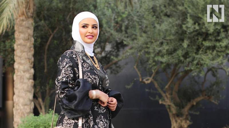 Sondos Al Qattan prompted a backlash with her comments on social media. Sondos Al Qattan / Instagram