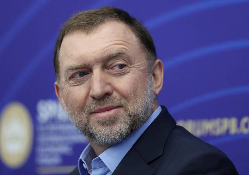 A former FBI agent with ties to Russian oligarch Oleg Deripaska, seen here, was arrested and charged for breaching US sanctions. Reuters