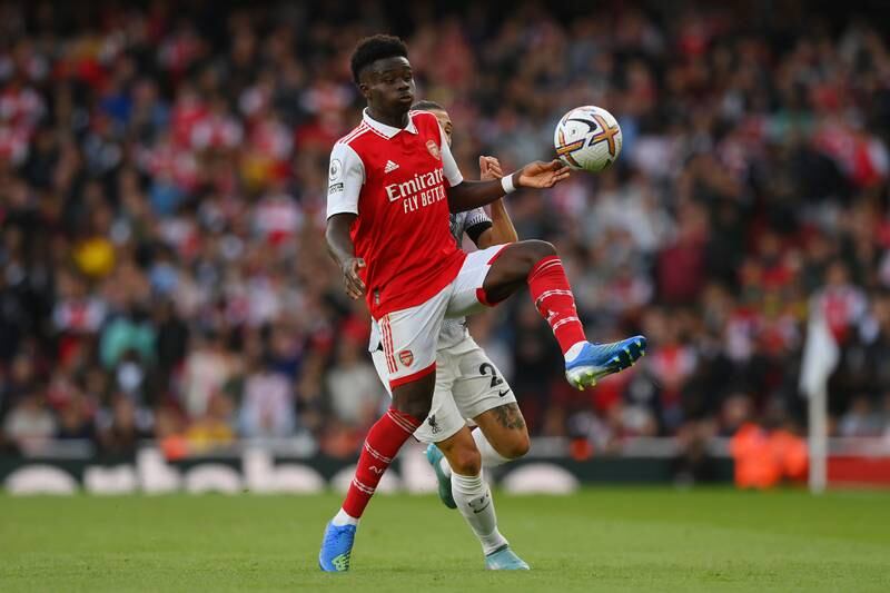 Bukayo Saka - 8

The 21-year-old caused Tsimikas plenty of problems. He scored Arsenal’s second and converted the winning penalty with aplomb before making way for Vieira deep in stoppage time. 
Getty