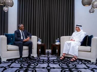 Sheikh Abdullah meets Somalian foreign minister in Abu Dhabi