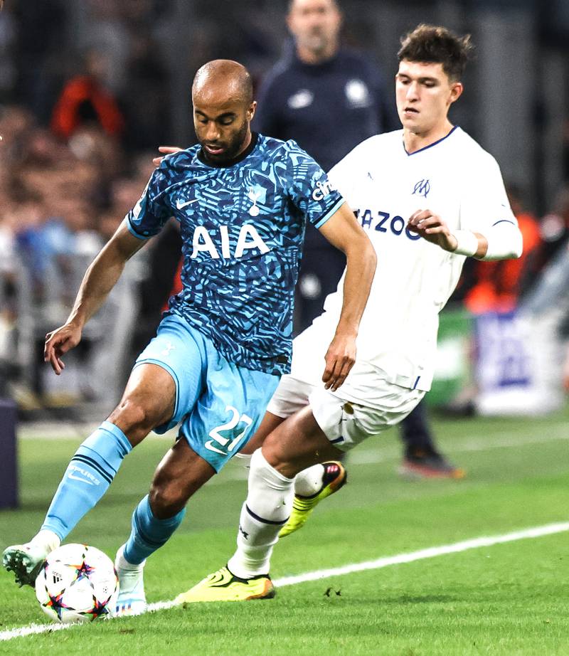 Lucas Moura 6: Non-existent as an attacking threat in first half – like team as whole. Came to life after the break as Spurs finally decided to turn up and make game of it. Teed-up chance for Hojbjerg that Dane fired against the bar. PA