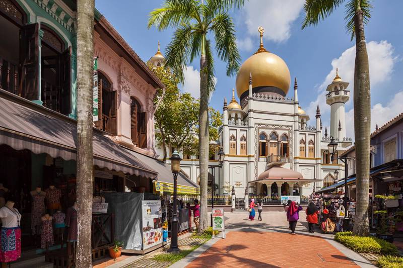 The Sultan Mosque in Kampong Glam. Singapore Tourism Board