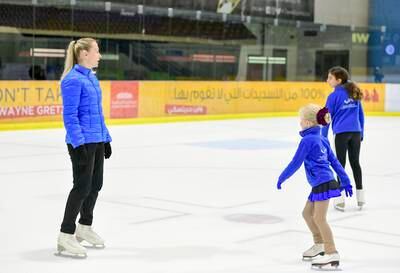 Noemi Bedo organises world-class events, plans international competitions and coaches the most promising skaters in the UAE.
