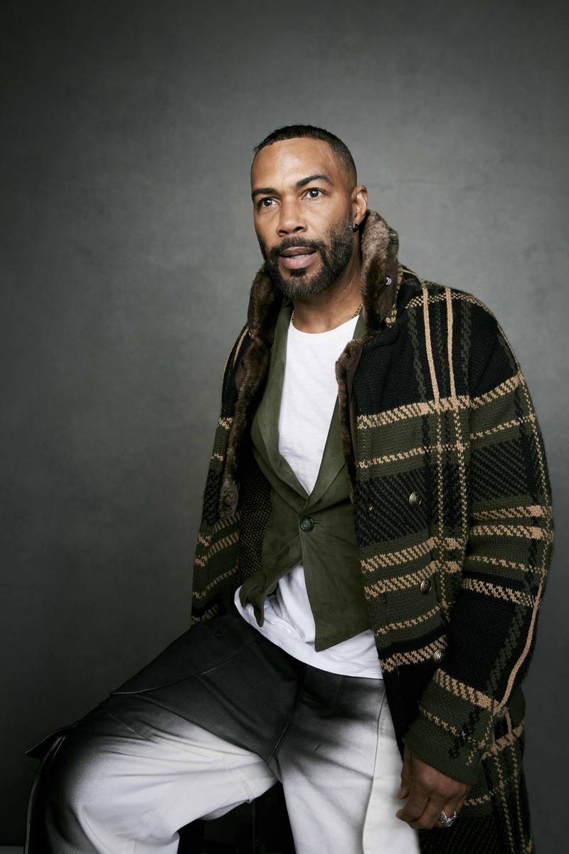 Omari Hardwick at a portrait session to promote the film To Live and Die and Live. Invision / AP