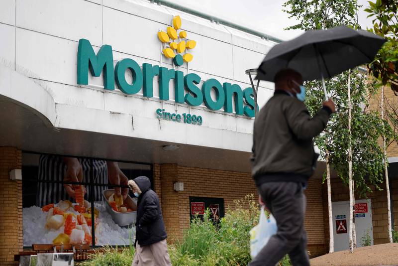 Britain’s fourth-biggest grocery chain Morrisons has yet to speak to the government about the Fortress deal but intends to start the process now. AFP