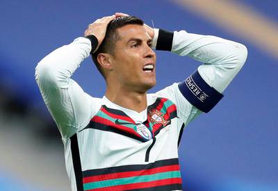 Portugal striker Cristiano Ronaldo will miss their next match, against Sweden, after it was confirmed the Juventus player tested positive for Covid-19. Reuters