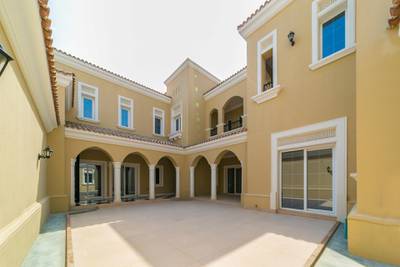 <p>The modern villa contains a courtyard. Courtesy&nbsp;Courtesy LuxuryProperty.com</p>
