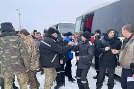 Dozens freed in Ukraine-Russia prisoner swap