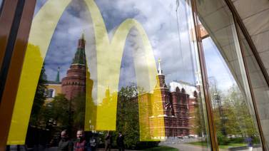 An image that illustrates this article McDonald's to exit Russia over 'humanitarian crisis in Ukraine'