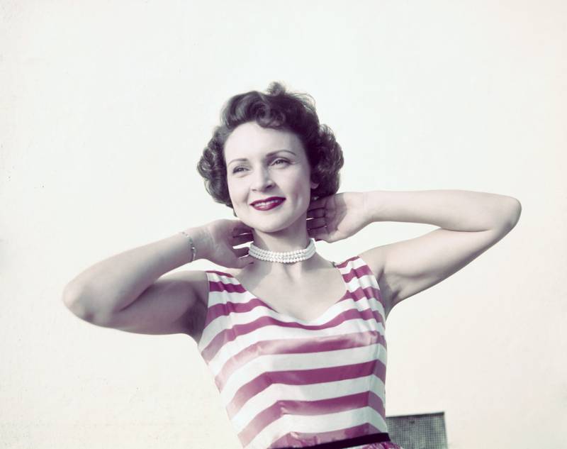 Betty White in 1954. Getty Images