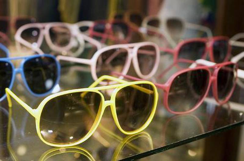 Very Vintage's refurbished sunglasses are among several exclusive pieces at Villa Moda's womenswear shop in DIFC, which opens tomorrow.