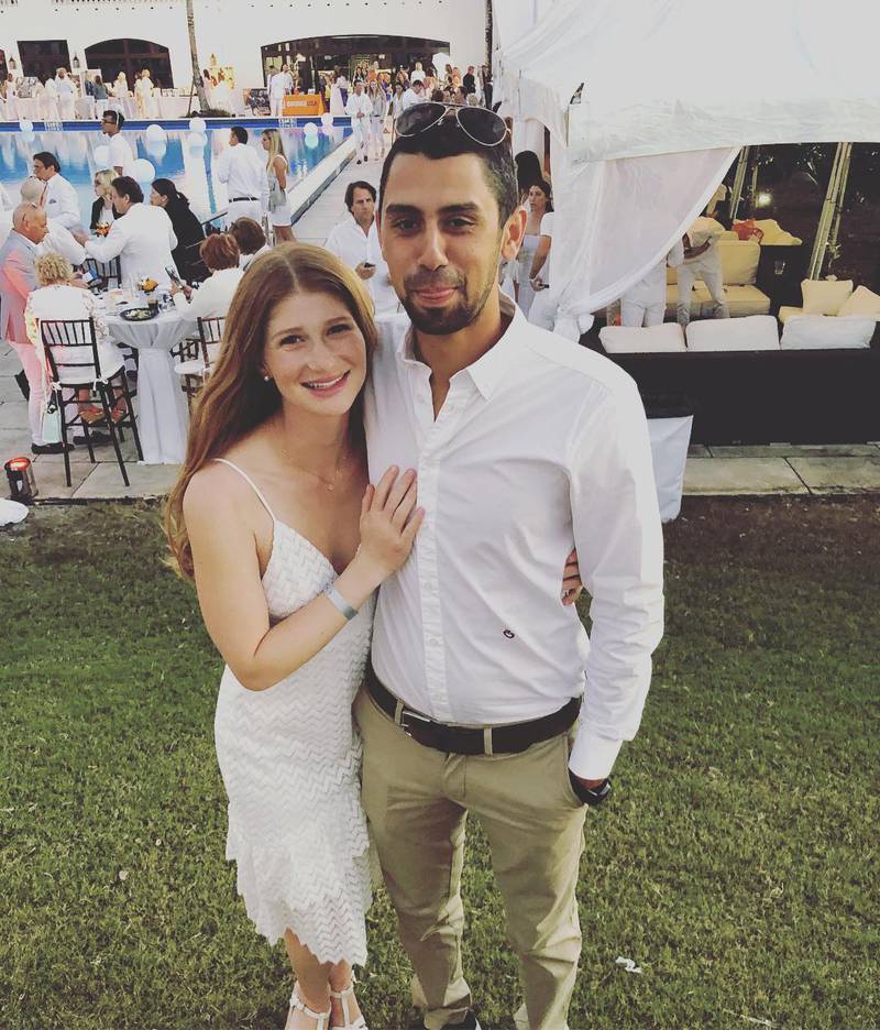 Jennifer Gates and Nayel Nassar have celebrated their engagement with a Florida party. Instagram / jenniferkgates