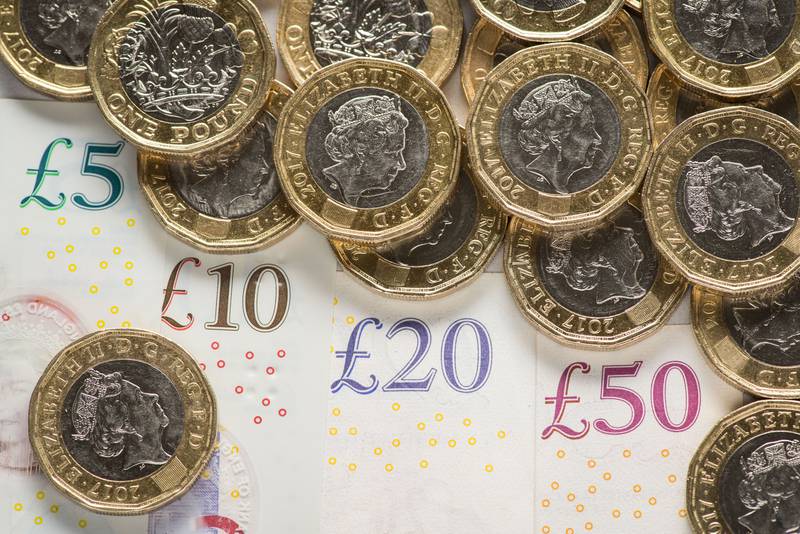 The British pound's fortunes rose and fell during 2021. Photo: PA