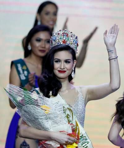 Filipino-Italian beauty queen Celeste Cortesi was crowned Miss Universe Philippines 2022 in Manila. EPA-EFE