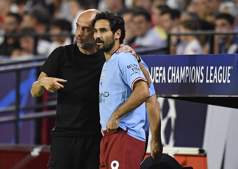 SUBS: Ilkay Gundogan – 7. Subbed on for Grealish in the 62nd minute, it was steady cruising after he came on with his side 2-0 up and wasn’t left with much to do .AP Photo
