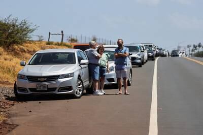 At least six people have been killed in Maui, the mayor said. Reuters