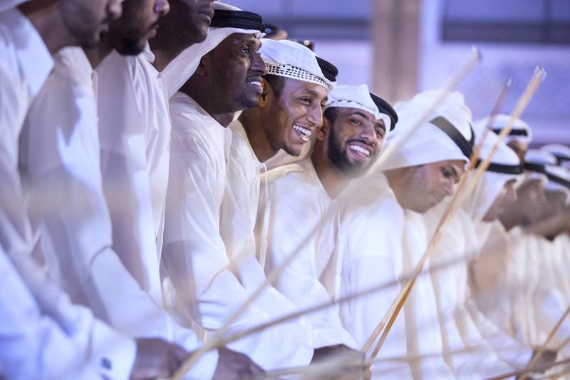 Visit the theme parks on Yas Island for family-friendly Eid entertainment as live Al Ayyala dancers will be present at all the attractions. Silvia Razgova / The National