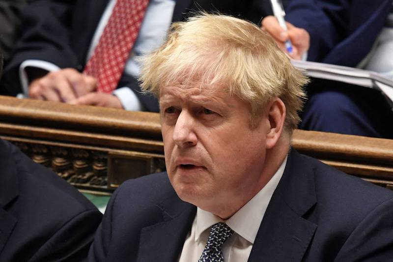 Boris Johnson has been propped up by members of his cabinet following his humiliating apology for attending a party during lockdown. However, Chancellor Rishi Sunak offered only tepid support for his boss. AFP
