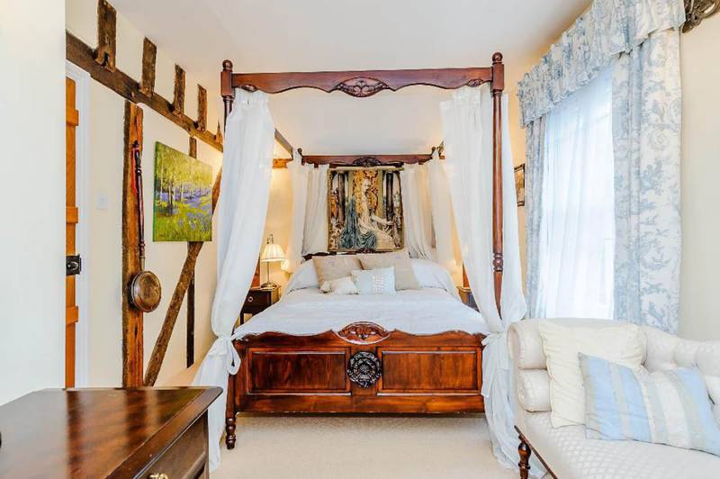 Inside the De Vere House, where people can now stay the night. Photo: Airbnb