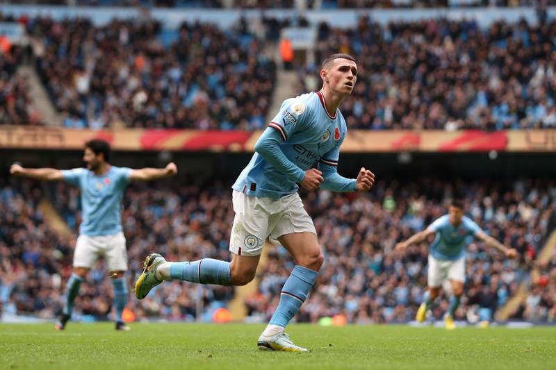 Phil Foden – 7 The England forward netted City’s equaliser in superb fashion with a deadly shot on the half volley. Earlier, he forced Raya into a strong save when he tried his luck from a tight angle. He fired over in stoppage time. 
Getty