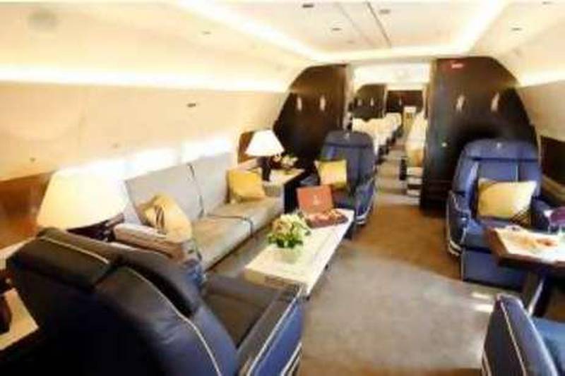 Royal Jet interiorCourtesy Royal Jet 
