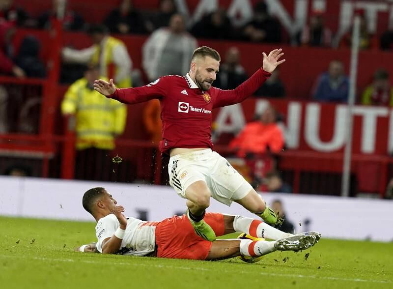 Luke Shaw – 7. Lively start when he recovered the ball several times. Energetic and overlapped past Rashford. Crossed towards Ronaldo on 61. Busy when West Ham attacked him towards the end and caught out of position once, but effective and on form. EPA