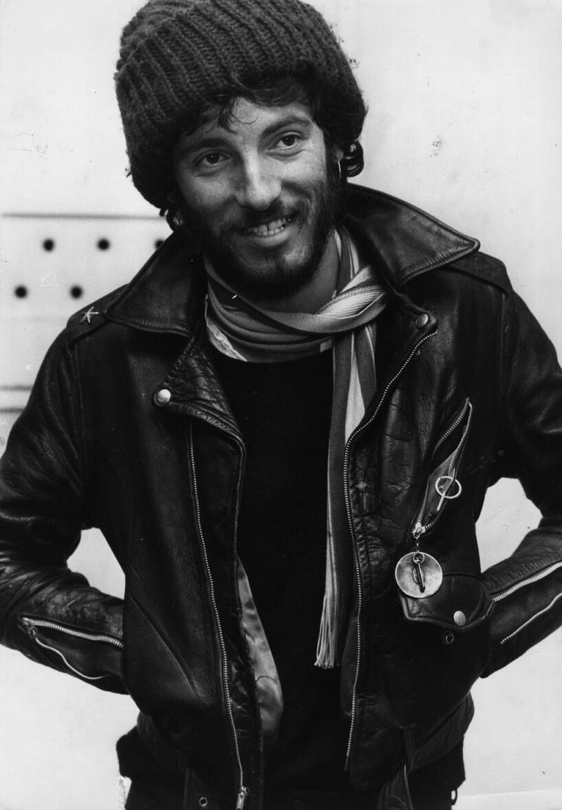 American rock singer, songwriter and guitarist Bruce Springsteen in 1975. Getty Images