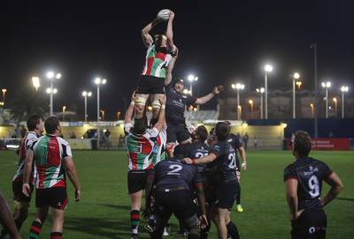 Abu Dhabi Harlequins this week revealed it had lost Dh500,000 in sponsorship revenue for the coming season. Ravindranath K / The National