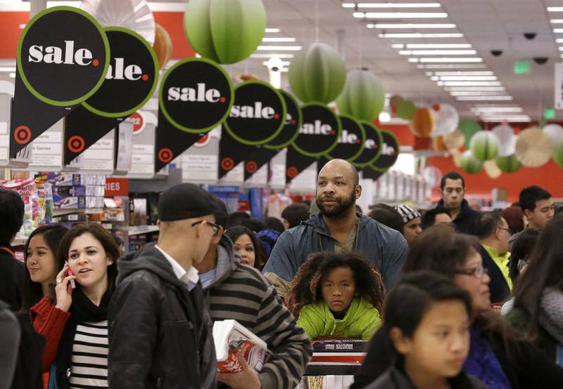 America’s Black Friday, which is one of the busiest shopping days in the US. Jeff Chiu / AP Photo