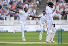 South African's Rabada and Nortje rock England in 1st Test