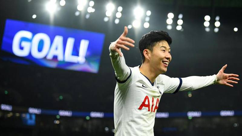 29=) Tottenham's Son Heung-min earns £190,000 a week. Getty