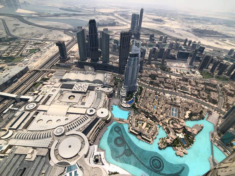 General view of Dubai from Burj Khalifa in Dubai, United Arab Emirates, July 17, 2019. Picture taken July 17, 2019. REUTERS/ Hamad I Mohammed