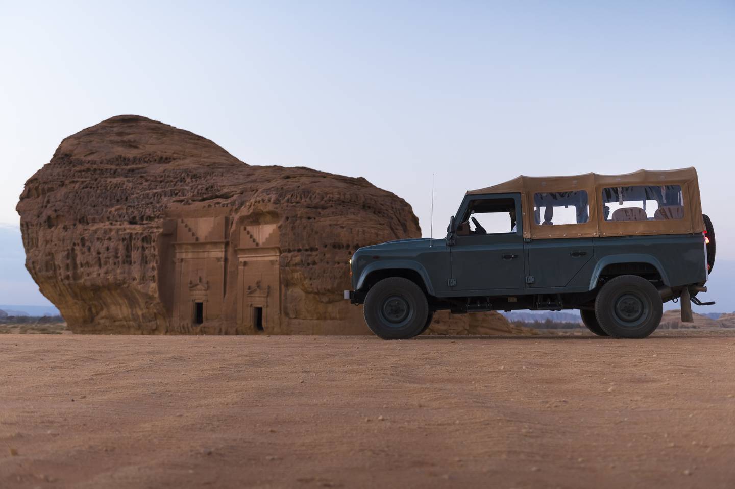 Hegra, a Unesco World Heritage site in AlUla. Photo: Flynas