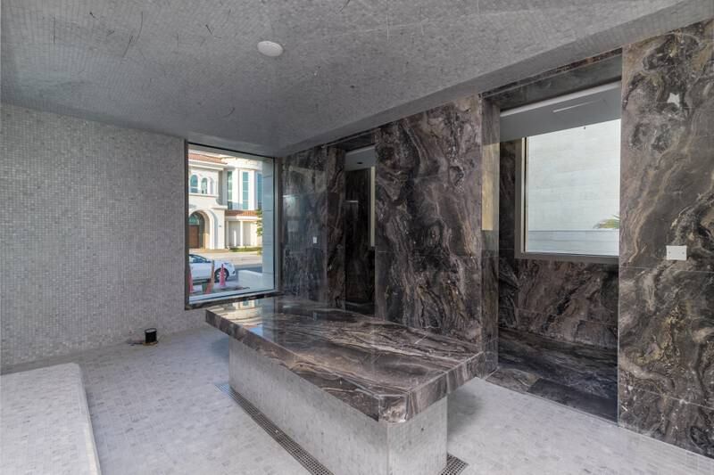 It wouldn't be a UAE villa without some marble.