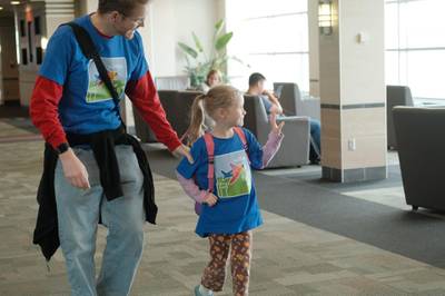 There's been a triple fold increase in travellers requesting special assistance when flying with intellectual or developmental disabilities. Courtesy Dane County Regional Airport