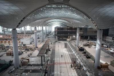 The airport will cost $12bn. Getty Images