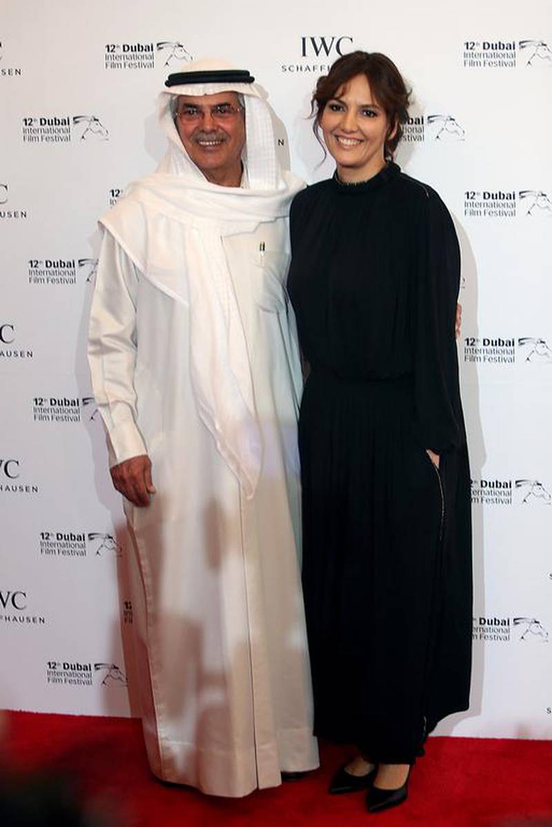Layla Kaylif with Khalifa Dasmal. Satish Kumar / The National