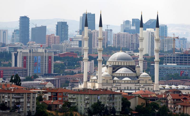 Kocatepe, the biggest mosque in Ankara, Turkey. Foreigners need to invest at least $250,000 in property for Turkey to grant them a passport. Reuters