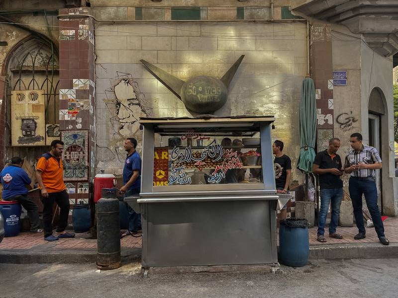 It can be traced back to the Middle Ages when most residents bought food from street outlets in their neighbourhoods. Mahmoud Nasr / The National