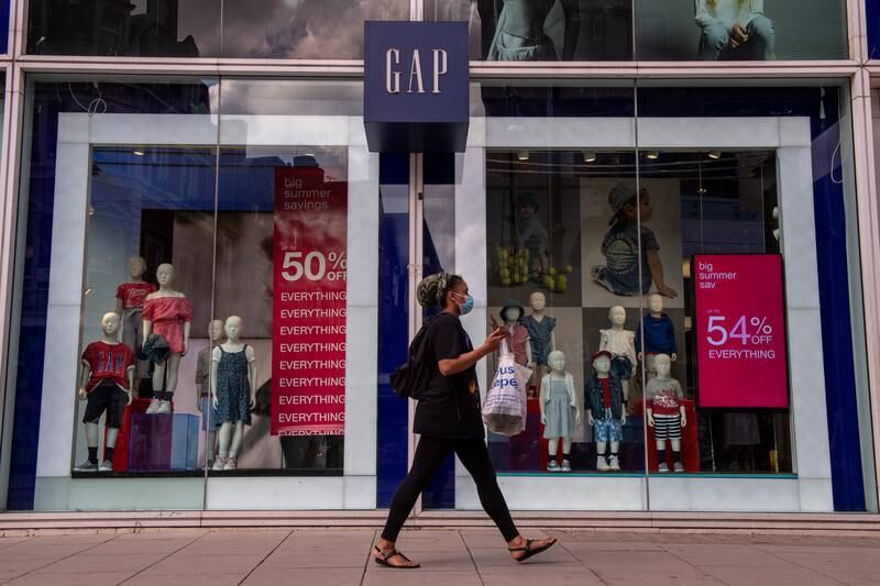 Gap has confirmed plans to shut all its stores in the UK and Ireland. Getty Images