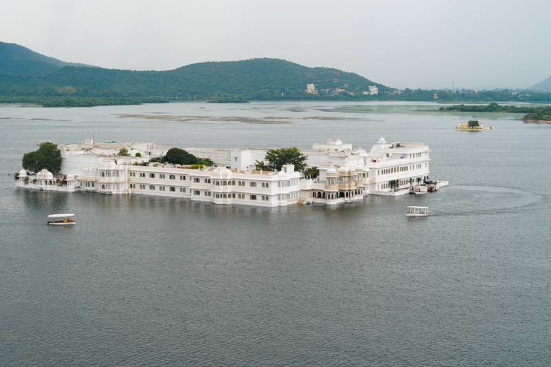 The Lake Palace in Udaipur. Photo: Subhashis Das/ Unsplash