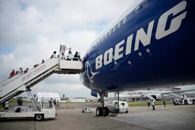 Boeing reported a net loss of $149 million in the second quarter on the back of delays and cost issues. AP