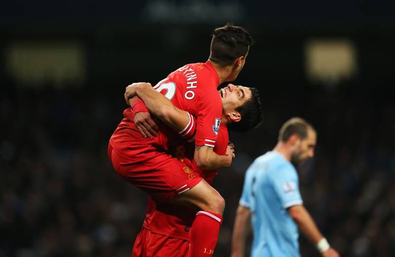 December, 2013: Manchester City 2-1 Liverpool. PA