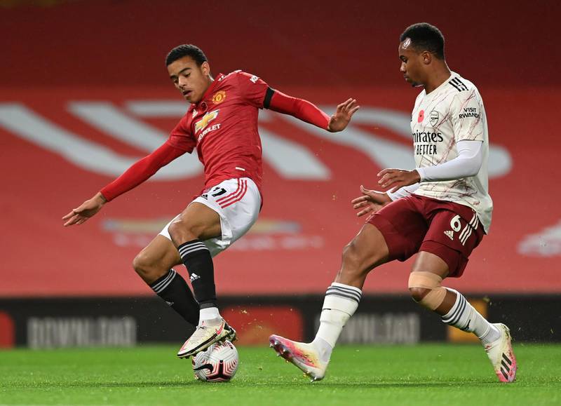 Mason Greenwood - 5. Only shot on target for first half. Too far away from Rashford to be effective. Nice skill before being substituted. Limited against an effective Arsenal defence. Reuters