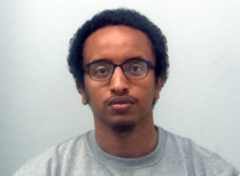 ISIS follower Ali Harbi Ali was given a whole life term for the murder of David Amess. Photo: Met Police