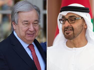 President Sheikh Mohamed discusses Black Sea grain deal in call with UN Secretary General